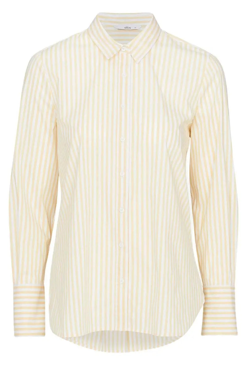 ELLOS Striped Cotton Shirt