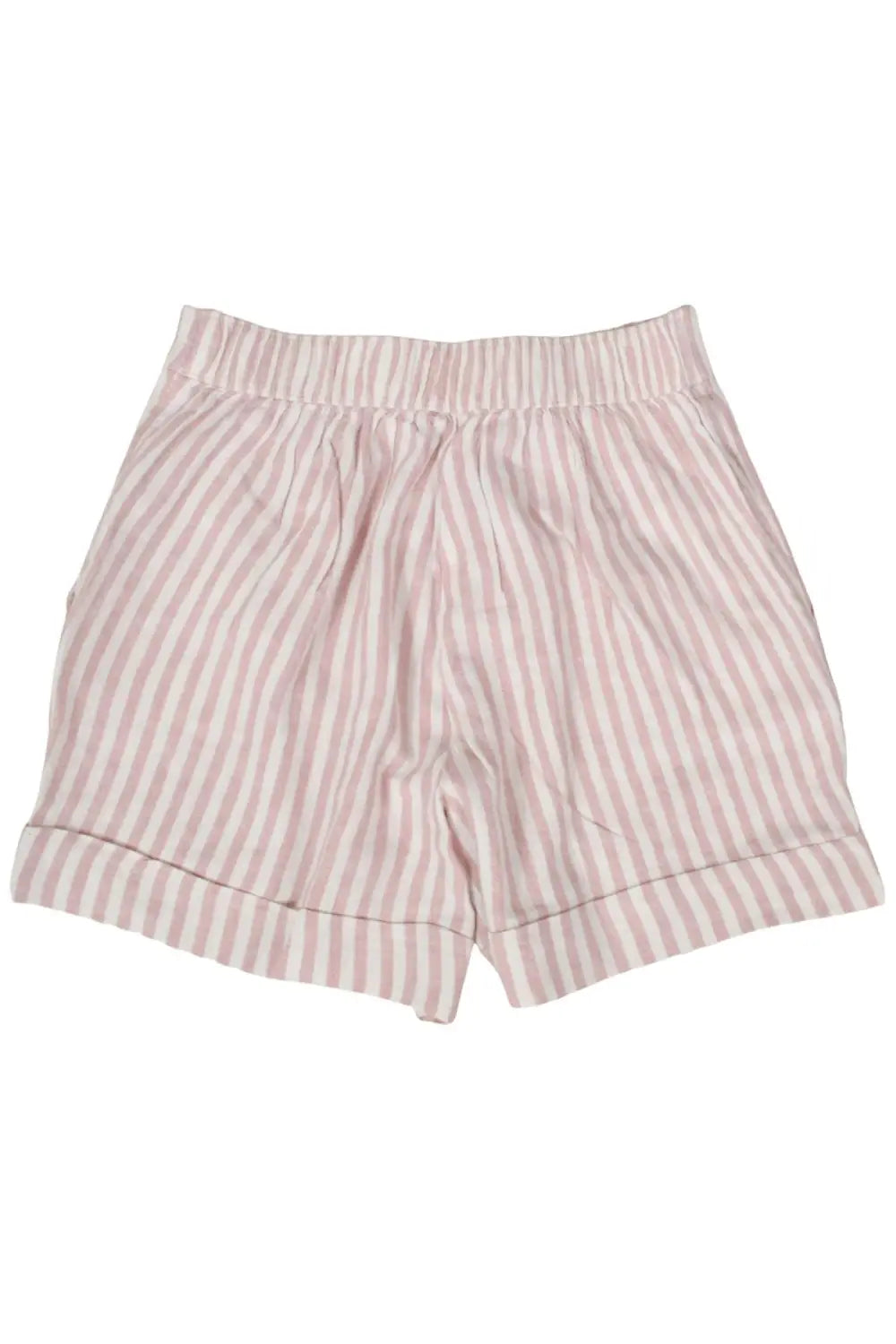 Striped High Waist Shorts