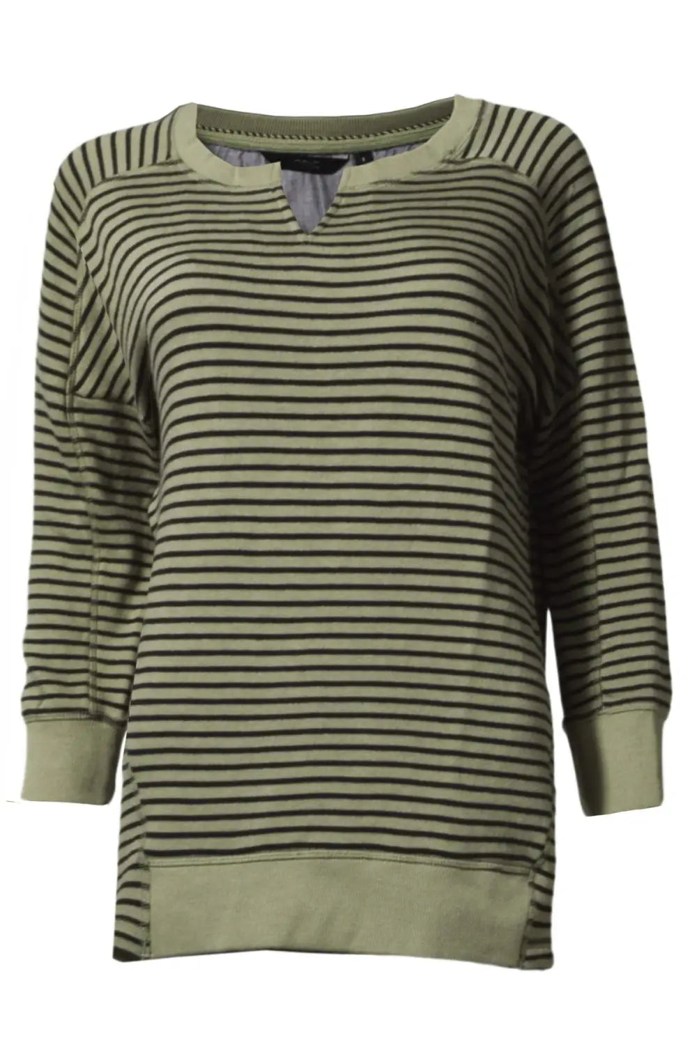 Secret Label Striped Longline Sweatshirt