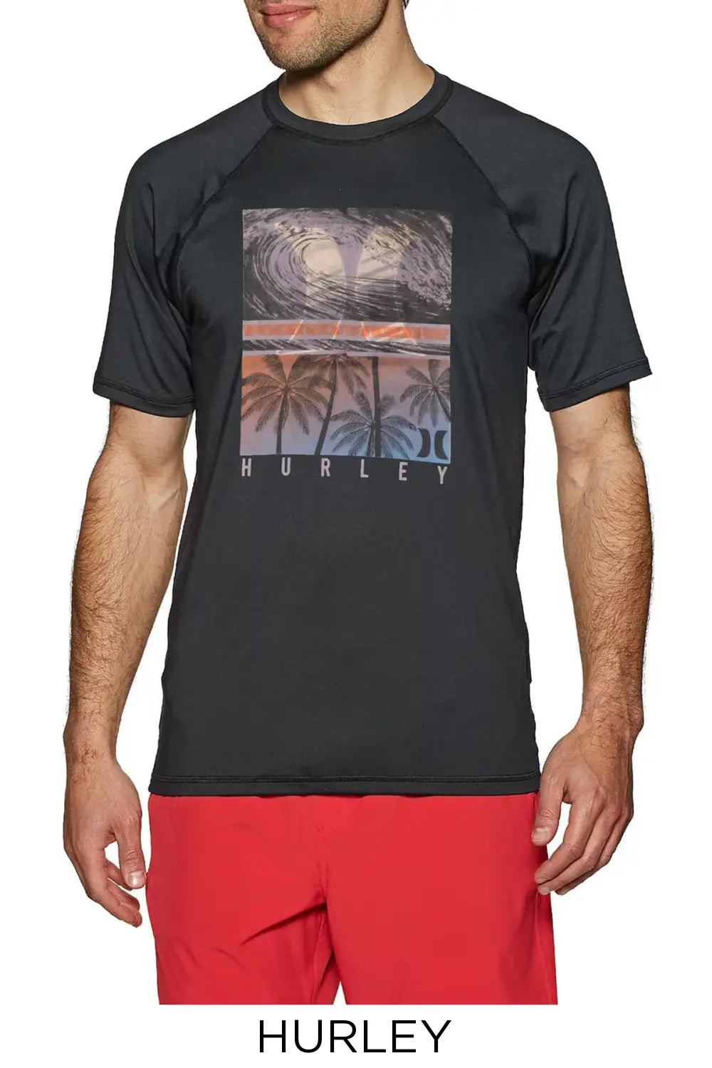 Hurley Surf Water sports T-Shirt Black 2 / S