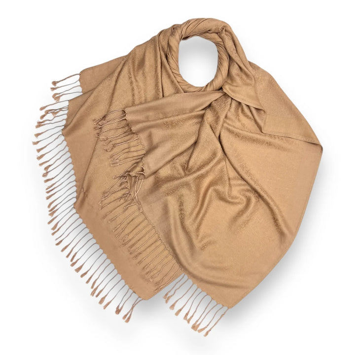 Pashmina Paisley Tassel Scarf