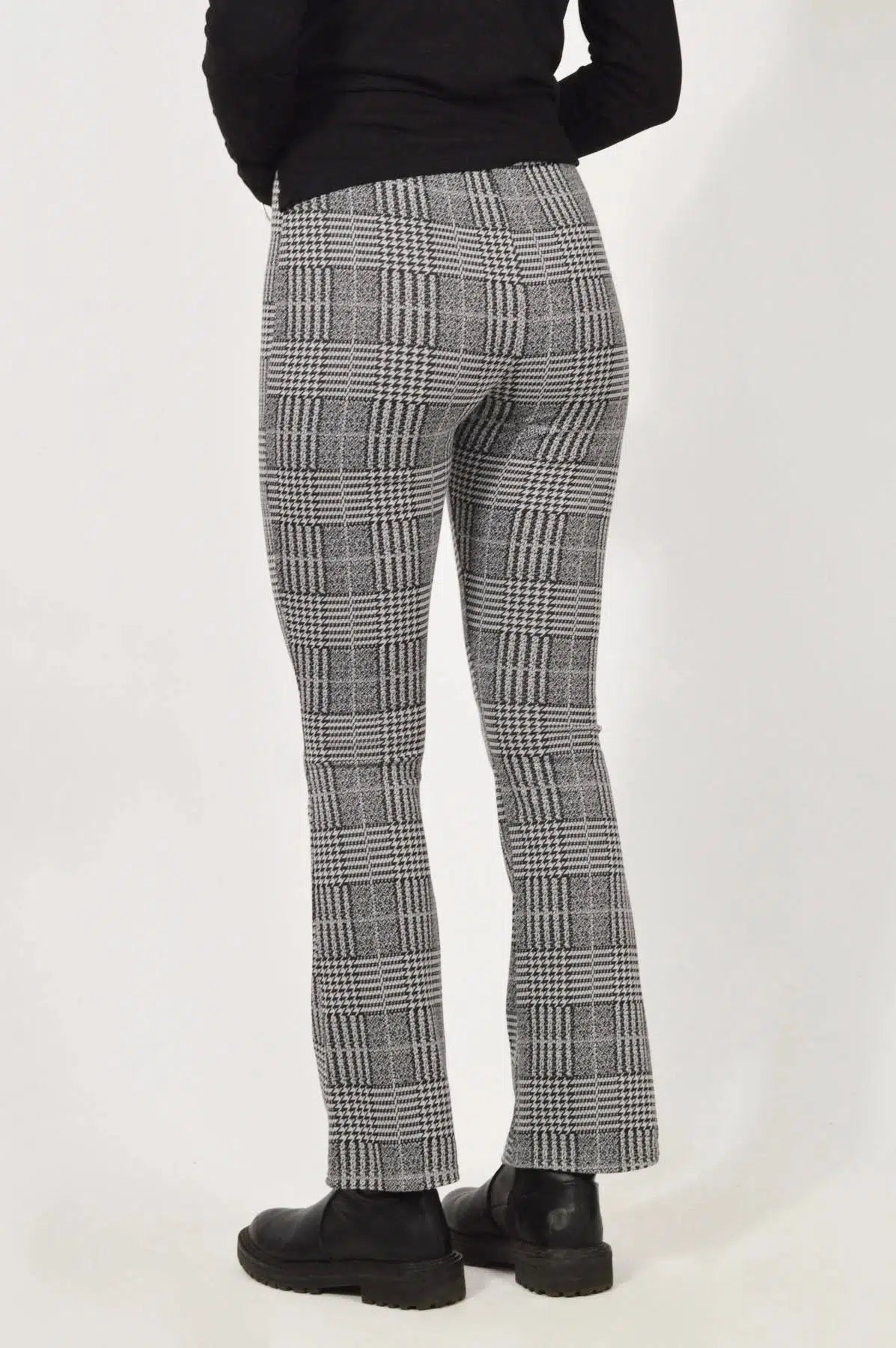 Topshop Check Stretch Trousers
