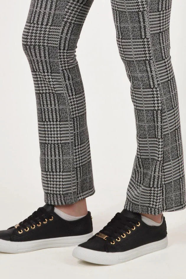 Topshop Check Stretch Trousers