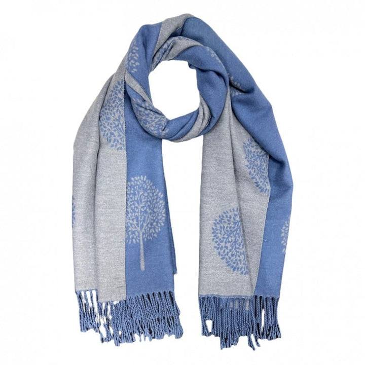Cashmere Blend Tree of Life Scarf