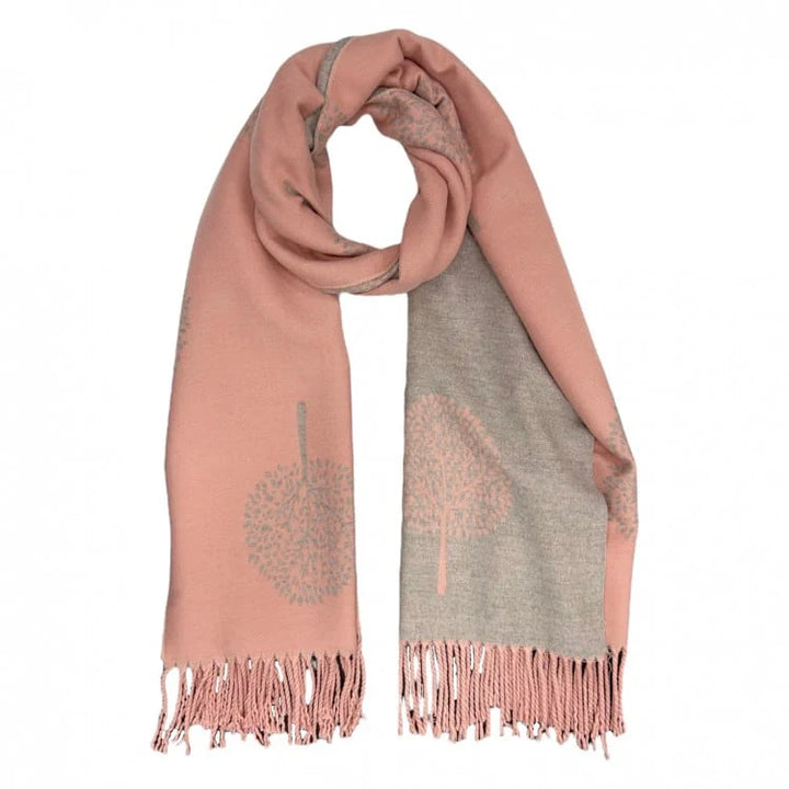 Cashmere Blend Tree of Life Scarf