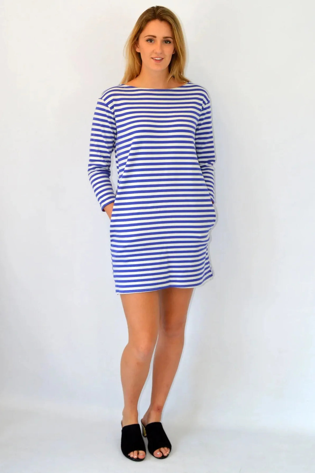 Breton Striped A-Line Dress Secret Label Breton Striped A-Line Dress Secret Label