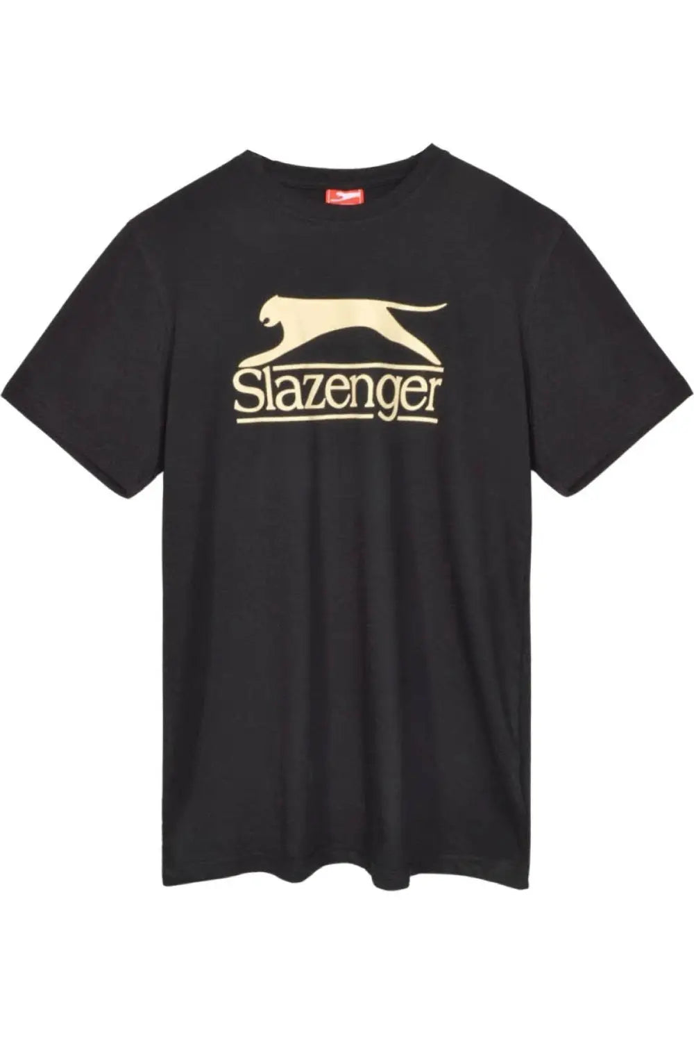 Slazenger Vintage Style Cat Logo T-Shirt