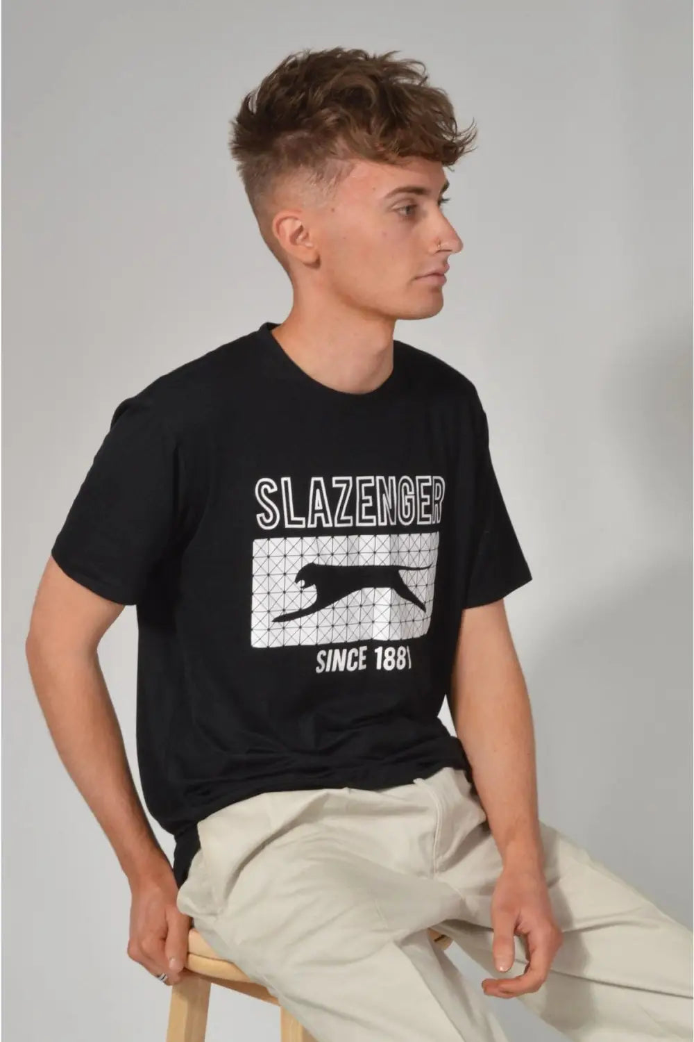Slazenger Vintage Style Graphic T-Shirt