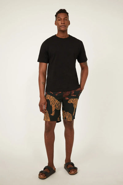 Tiger print sales shorts mens