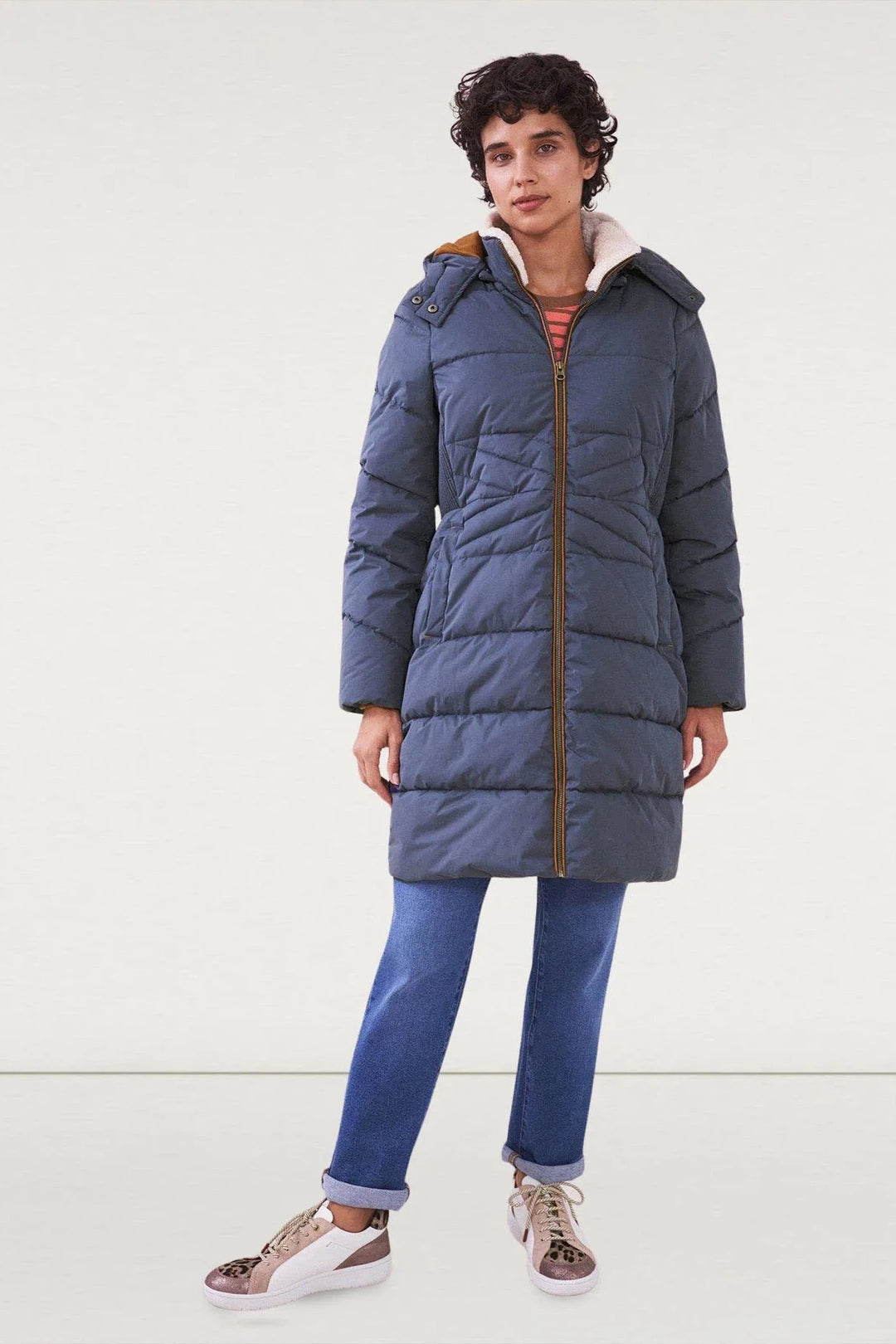 Fleece Lined Puffer Coat Secret Label
