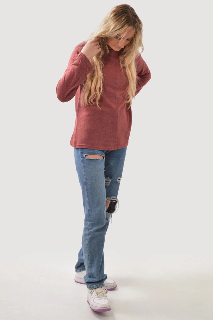 Soft Light Fleece Top-Secret Label