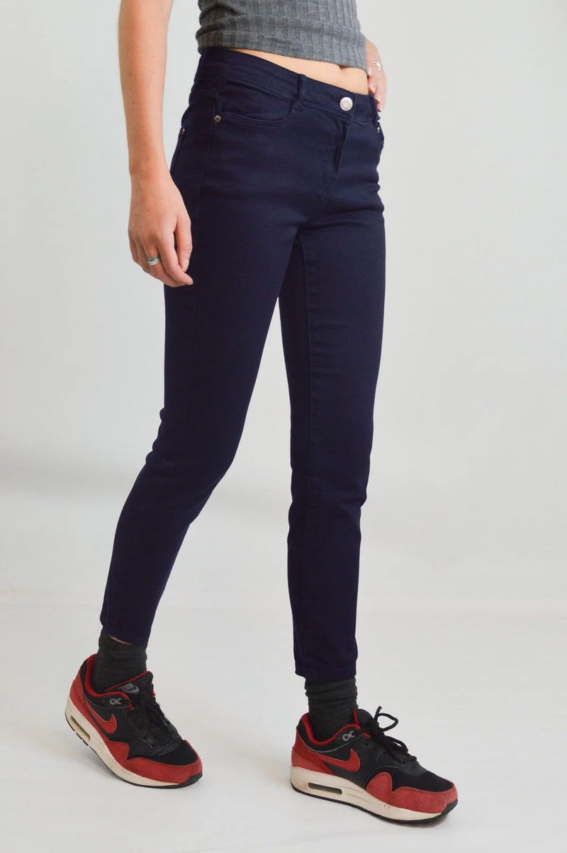 Zara Skinny Ankle Grazer Jeans
